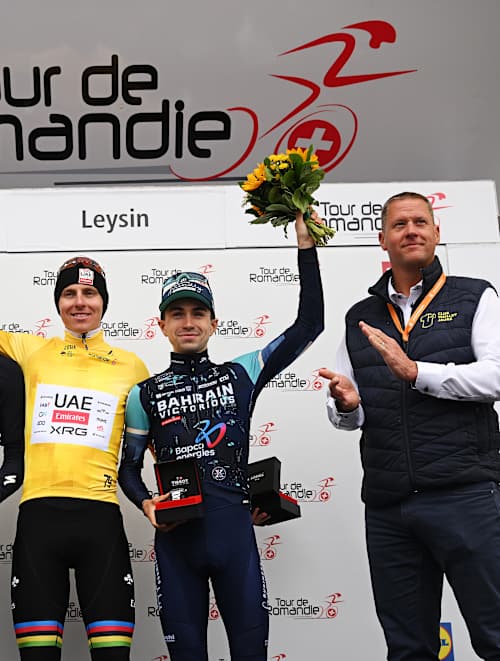 Florian Lipowitz Zweiter bei der Tour de Romandie 2026