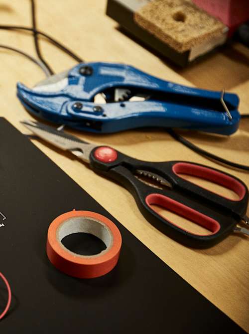 Detail shot during the Red Bull Basement Residency in Barcelona, Spain on July 14, 2019.