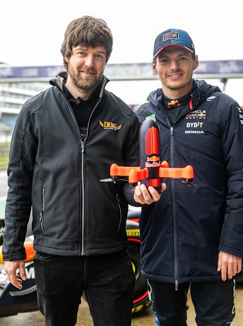 Meet the creator and the racer!