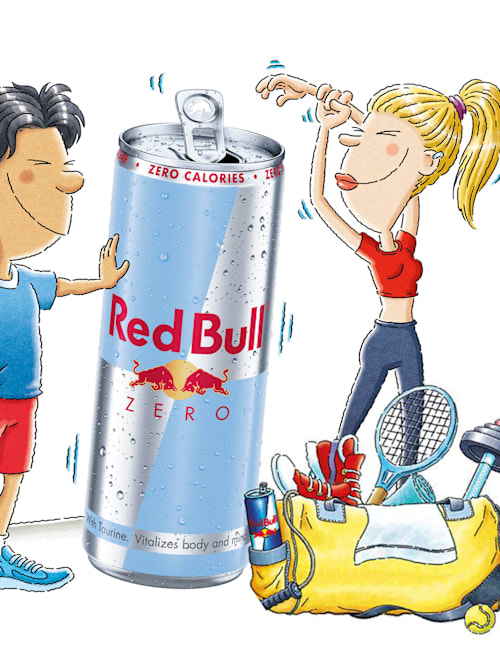 Red Bull Zero Excuse Key Visual