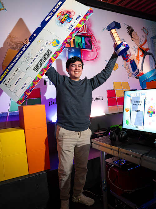 Campeón México Red Bull Tetris