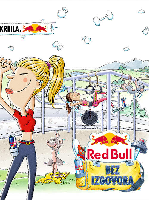 Red Bull Zero Excuse Horizontal Visual