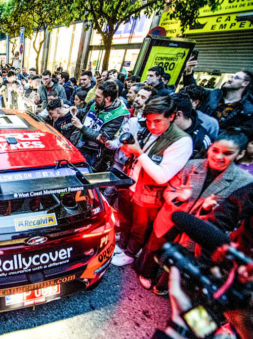 ERC Rally Sierra Morena 2025 Opening