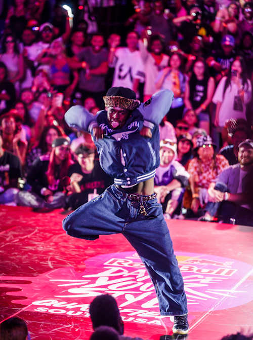 Winner Capjay at Red Bull Dance Your Style Qualifier in Tampa, Florida