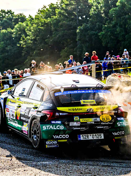 ERC Barum Czech Rally Zlín 2025, Cais
