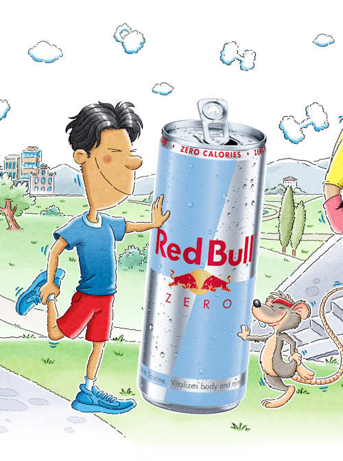 Red Bull Zero Excuses Landscape Banner