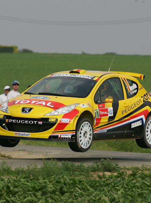 Neuville flew to first major podium in the ERC