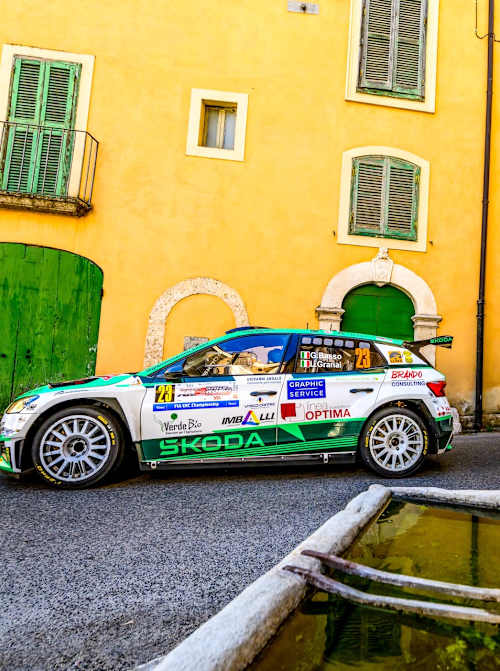 Victory for Basso was his third on Rally di Roma Capitale