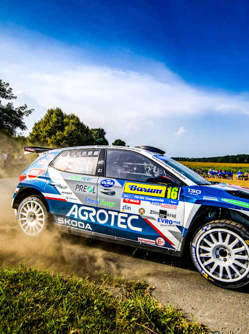 Kopecký once again proved a class act at home in the ERC