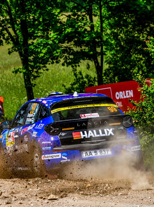 ERC photographers at work on Rally Poland last season