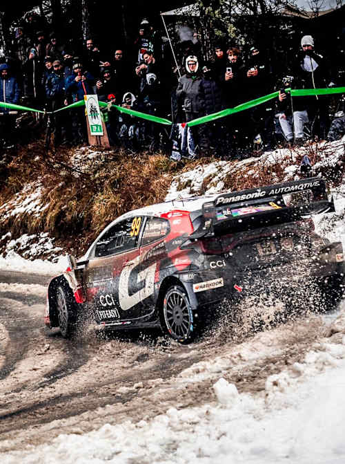 Solberg produced an outstanding drive to claim victory