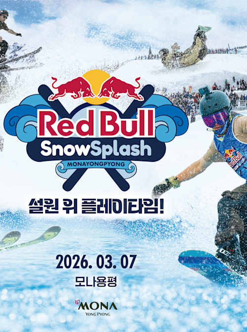 레드불 스노우 스플래쉬 KV