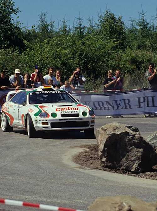Schwarz banked third place on ADAC Rallye Deutschland in 1996