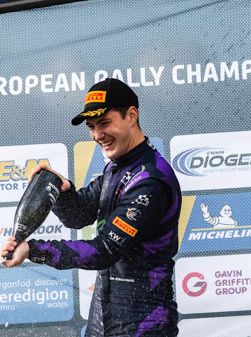 Rali Ceredigion victory was Armstrong's first ERC win