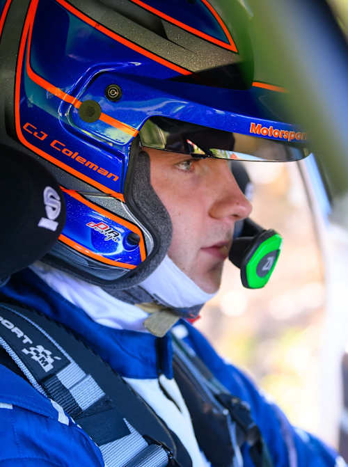 Coleman is using his ERC1 debut to bank experience