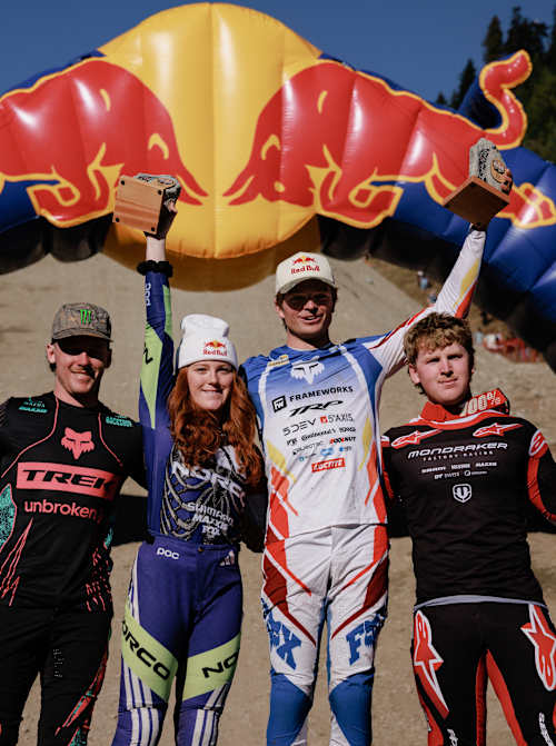 Your 2026 Red Bull Hardline British Columbia podium