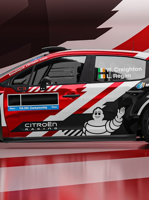 Stellantis Motorsport is supporting Creighton's ERC campaign