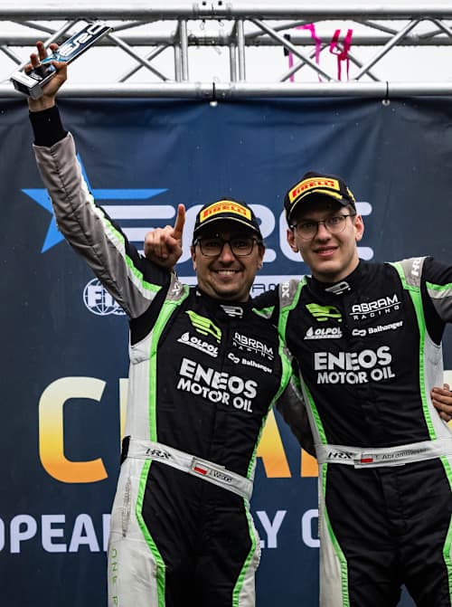 Wróbel partnered Abramowski to the 2025 ERC3 title