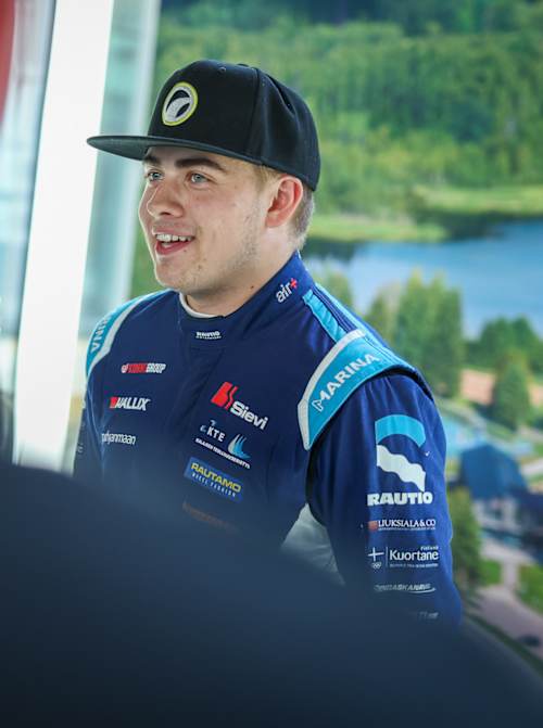 Tuukka Kauppinen is climbing the ranks in ERC this season