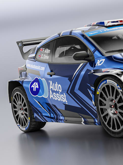 SRT partnership and striking blue colour scheme are familiar to Allen