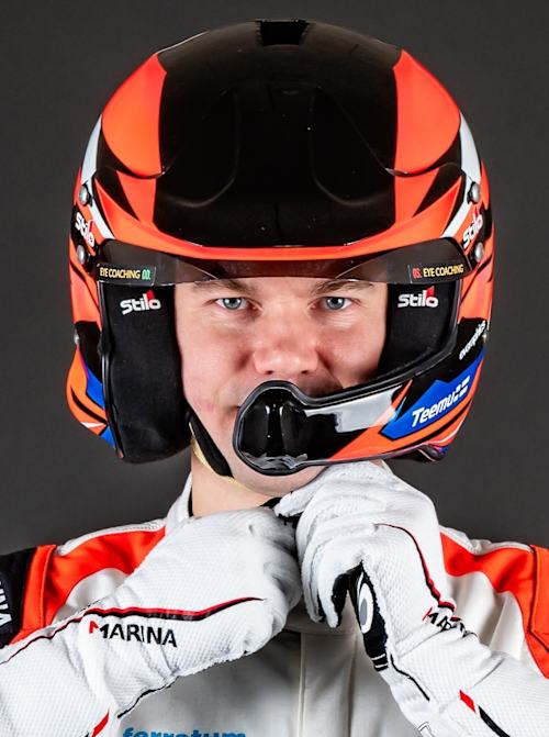 Suninen is heading to the ERC with The Racing Factory