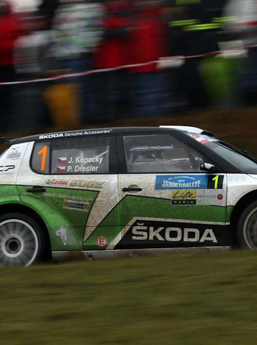 Kopecký's ERC title-winning season began with a win by 0.5sec