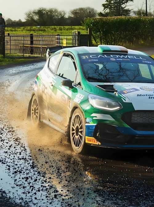 Caldwell has been rallying in Ireland to get ready for his ERC adventure