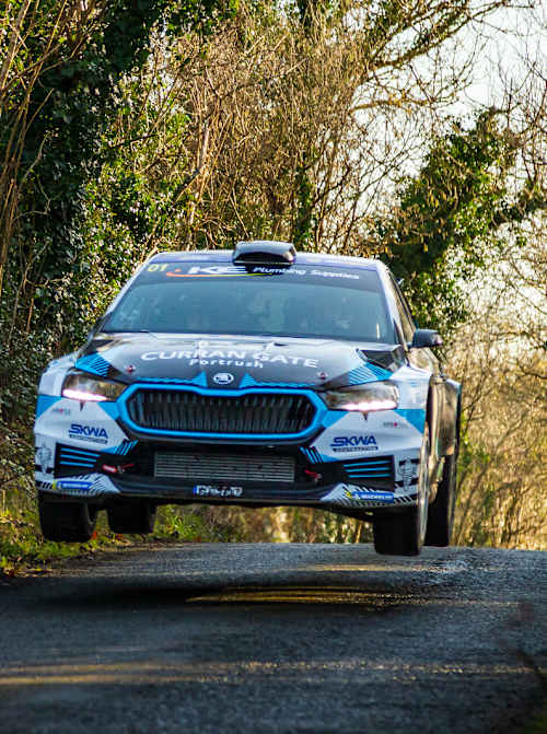 Impressive home record includes two Irish Tarmac titles