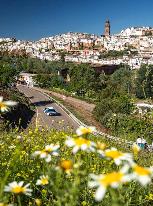 ERC drivers and teams completed a one-day test in Montoro