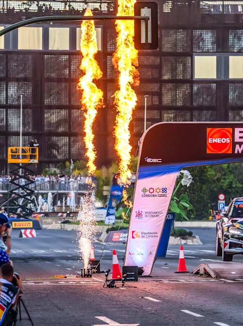 Czech Stříteský leads in the ERC