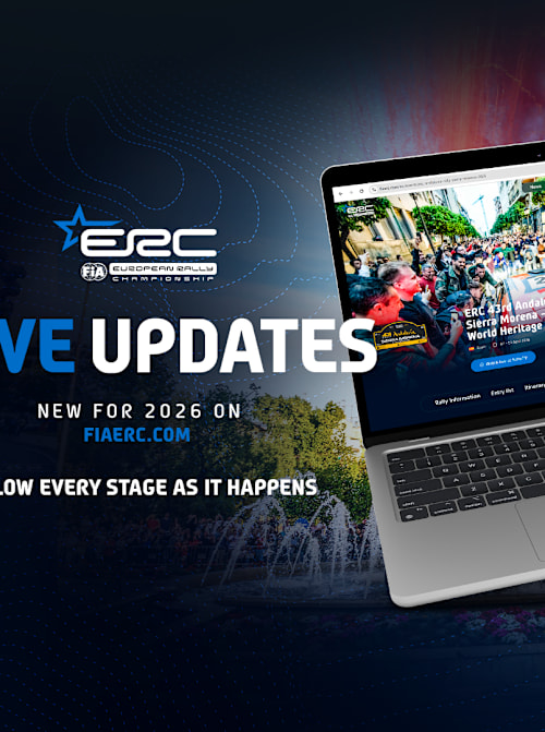 ERC live updates service is go for 2026