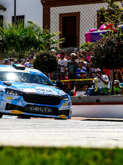 Basso banked a podium and top Master ERC honours in Spain