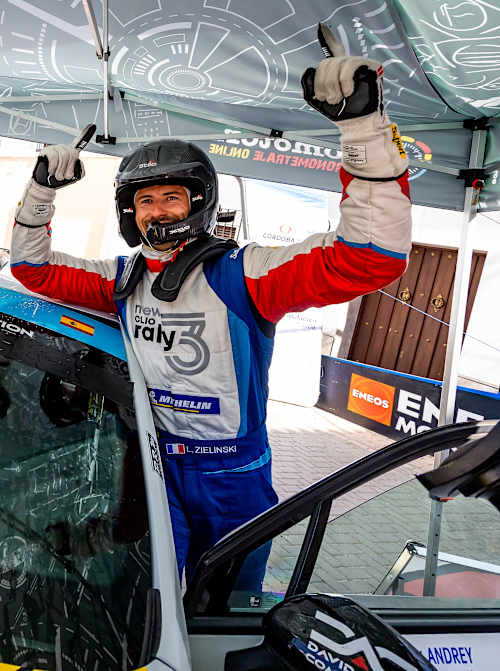 Zielinski and co-driver Leenhardt celebrate debut ERC3 glory