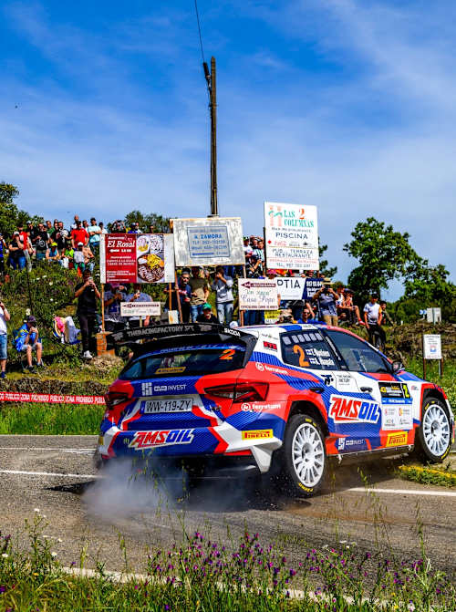 Finn Suninen proved fast on first Tarmac rally in three years