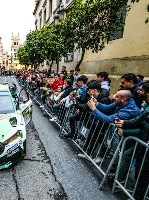 José Antonio Suárez is carrying Spanish hopes on home ERC counter