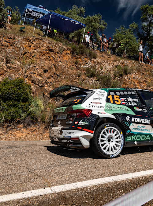 Stříteský showed ERC stage-winning pace twice in Spain