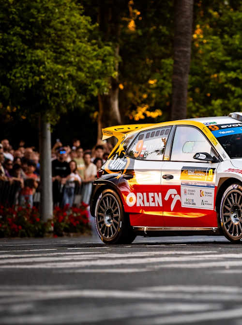 Matulka took a first ERC stage win in Spain