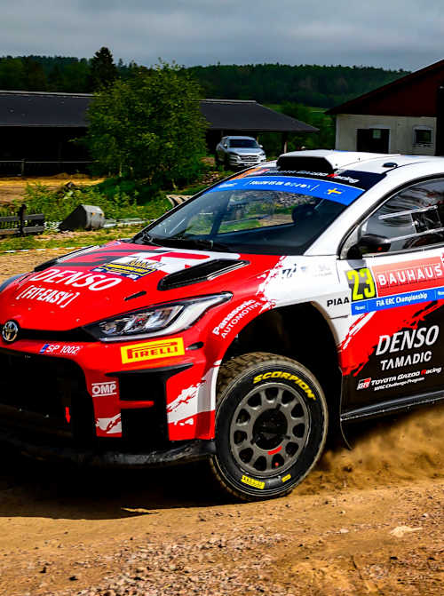 Vaher is the driver to beat on BAUHAUS Royal Rally of Scandinavia