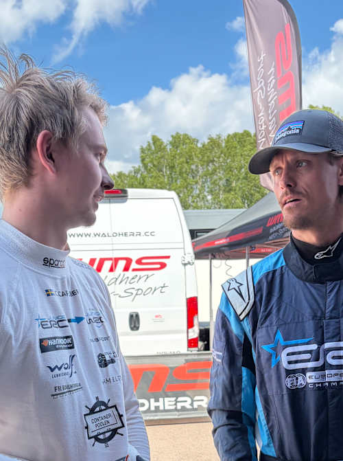 Carlberg and Nygord talk tactics ahead of Shakedown run