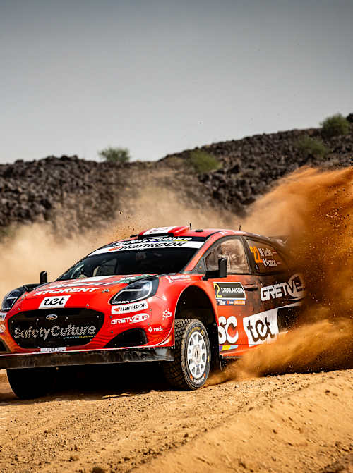 Mārtiņš Sesks at Rally Saudi Arabia