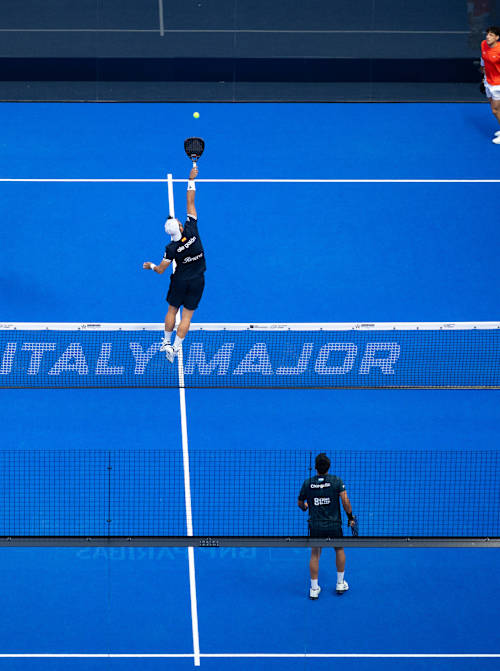 El 7 de junio de 2026, Arturo Coello y Agustín Tapia se enfrentan a Alejandro Galán Romo y Federico Chingotto en la final del Italy Major Premier Padel