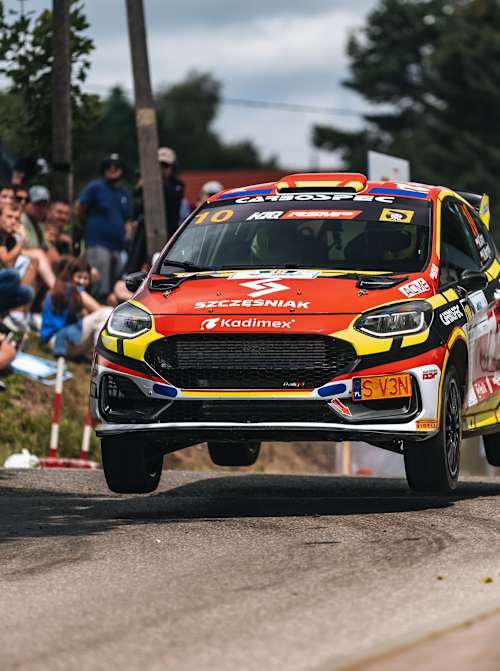 Firefighter Górny is making his ERC Fiesta Rally3 debut this weekend