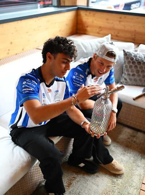 Liam Lawson és Arvin Lindblad