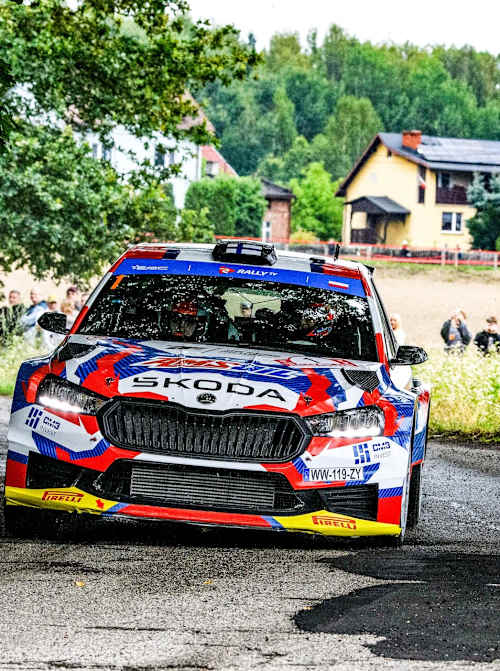 Suninen holds first position in Poland