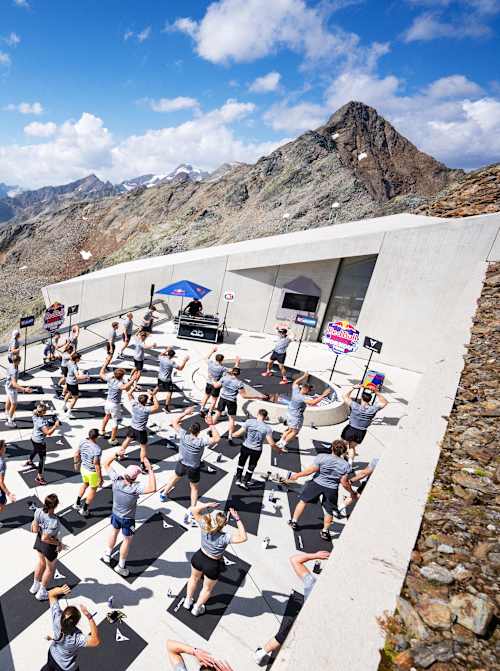 Red Bull Secret Workout Tour – Stopp 2: Sölden