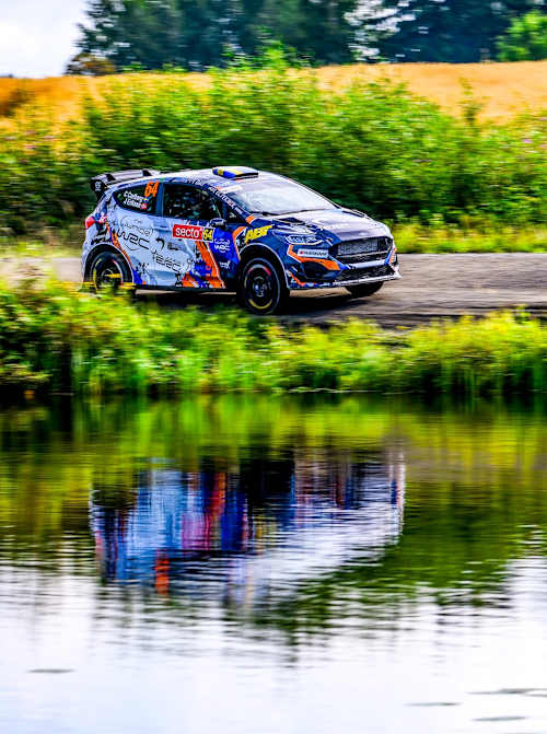 Junior ERC champion Carlberg took third in Finland