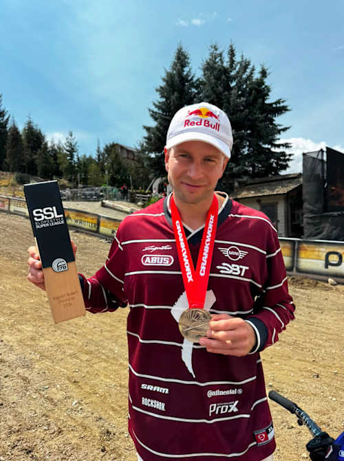 Dawid Godziek ze złotym medalem - Crankworx Whistler 2026