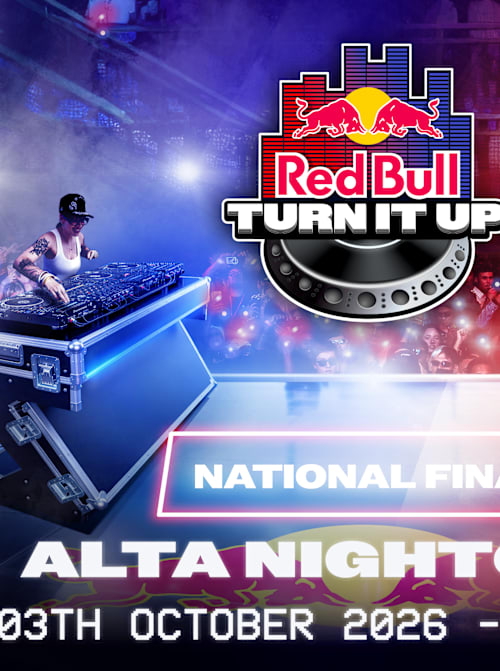 Red Bull Turn It Up Taiwan with Logo
