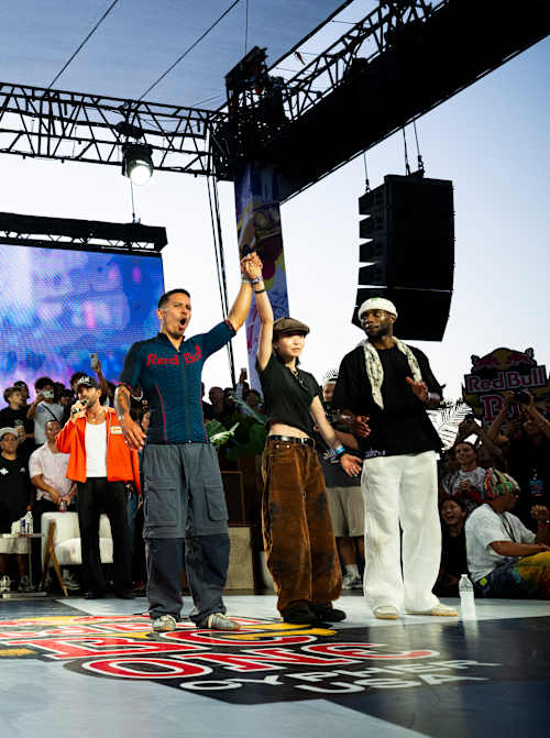 Winners Blondie and Victor at the Red Bull BC One National Final 
