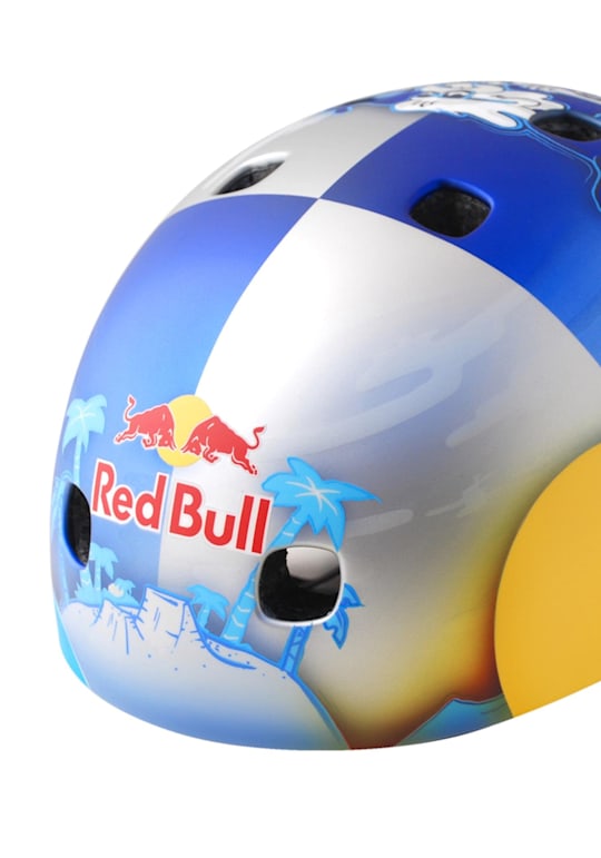 red bull bicycle helmet